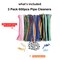 3 PACK - Incraftables 600pcs Pipe Cleaners Craft Supplies Set (20 Colors). Best Thick Fuzzy Chenille Stems Sticks with Googly Eyes. Colorful & Assorted Bulk Pipecleaners for DIY Arts & Crafts (12 inch Long)